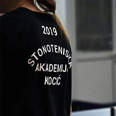Stonoteniski trening u Akademiji Kocić